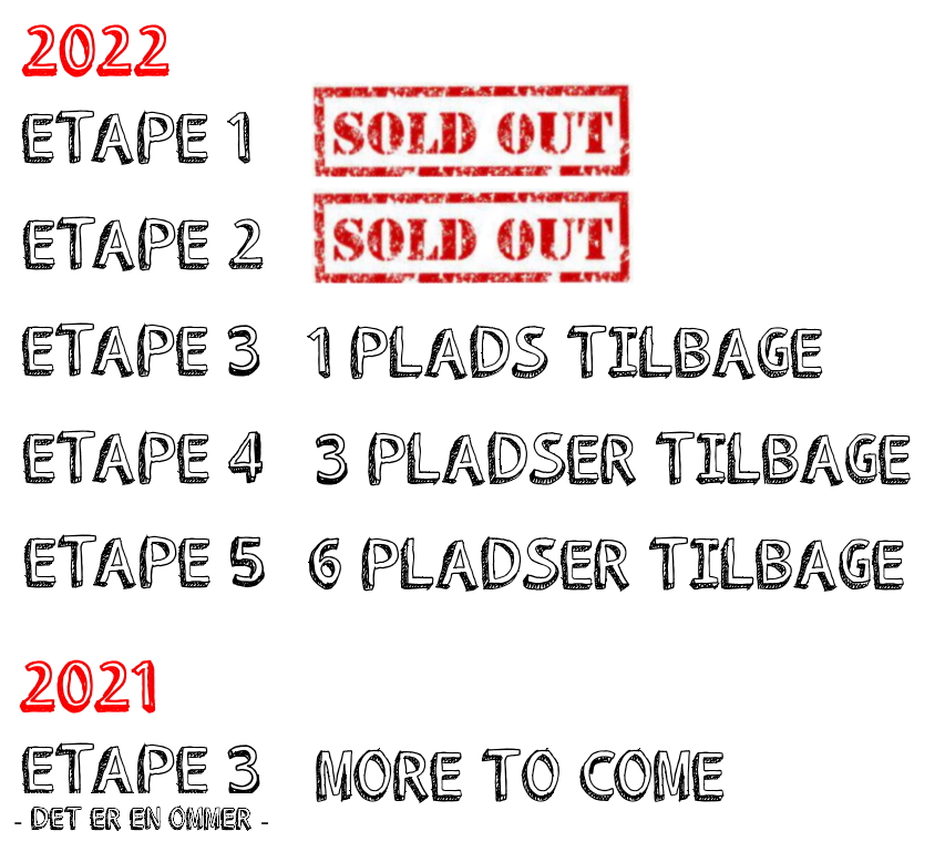 10 pladser tilbage